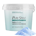 PURESTYLE 1000g Professional Ammonia-Free Hair Bleach Powder, Over 9 Levels Blue Fade Technology, Dust-Free & Fragrance Formula Fading Powder, Gentle Quick Bleach Lightener (1Bucket(1000g))