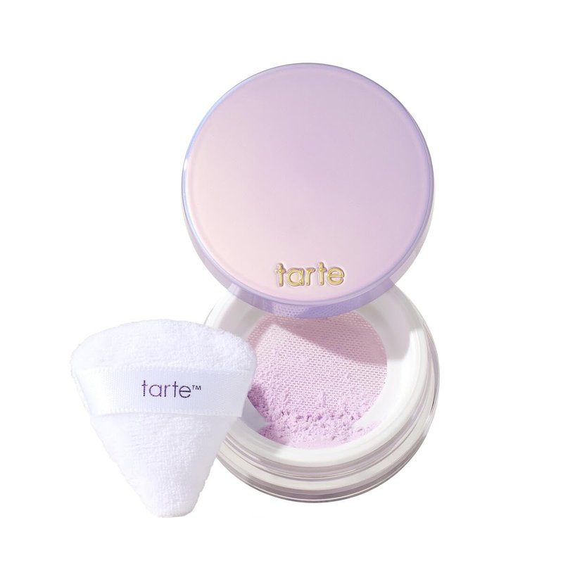 tarte creaseless setting powder – Loose Face Powder, Lightweight Oil-Absorbing Formula for Longwear Finish, Vegan & Cruelty-Free, travel size, lavender