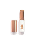Charlotte Tilbury Unreal Skin Tint & Sheer Glow Hydrating Foundation Stick - Cream Foundation Makeup with Sheer-to-Light Coverage & a Buildable Formula - Blurring, Smoothing & Nourishing - 7.5 Medium