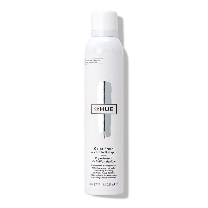 dpHUE Color Fresh Touchable Hairspray - 8 oz - Provides Heat & Humidity Protection - Soft, Non-Sticky Hold - Color Safe - For All Hair Types