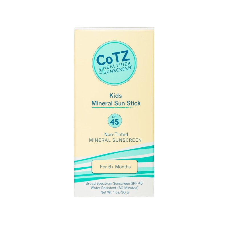 CoTZ Kids Mineral Sunscreen Stick | SPF 45 | Gentle | Mess Free