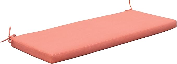 Tommy Bahama Bench Cushion, 48" X 19" X 2.5", Bamboo Bay Mango