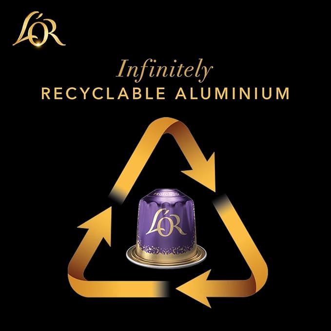 L'OR Espresso Capsules, 10 Count Papua New Guinea, Single-Serve Aluminum Coffee Capsules Compatible with the L'OR BARISTA System & *Nespresso Original Machines, 10 Count (Pack of 1)