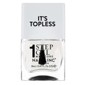 Nails Inc It's Topless Gel-Like Nail Polish, 4-in-1 Base Coat, Treatment, Color & Top Coat, Long Lasting, Strong, Chip Free Nails, Glossy Salon Quality Manicure, Air Dry Nail Polish, Mia, 0.47 Fl Oz