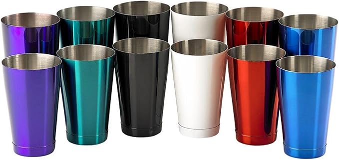 Barfly Cocktail Tin, Small 18 oz (532 ml), Black