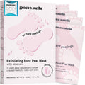 Award-Winning Foot Peeling Mask - Dr. Pedicure Foot Peel Masks (2 Pairs, Lemon) - Moisturizing Foot Masks That Remove Dead Skin, Exfoliating Foot Mask for Dry Cracked Feet, Feet Peeling Mask