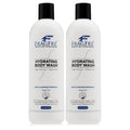 FRAGFRE Sensitive Body Wash 16 oz (2-Pack Gift Set) - Paraben Free Sulfate Free Body Cleanser - Hypoallergenic for Delicate and Flaky Skins - No Added Fragrance - Cucumber for Hydration - Vegan GF/CF
