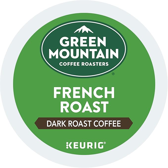 Green Mountain Coffee Roasters French Roast Keurig K-Cup Pods, Dark Roast Coffee, 72 Count