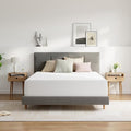 Novilla Queen Size Mattress, 10 Inch Memory Foam Mattress Queen for Pressure Relief & Comfort Sleep, Natural Fiber Infused for Cooling Refreshing Feel, CertiPUR-US Certified Mattress in a Box, Plush