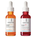 Bundle of La Roche-Posay Pure 10% Vitamin C Serum+ La Roche-Posay Pure Retinol Face Serum for Lines, Wrinkles & Premature Sun Damage to Resurface & Hydrate, Suitable for Sensitive Skin