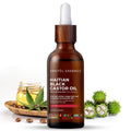 Kreyol Essence - Haitian Black Castor Oil for Skin and Hair, Glass Bottle - Fuller-Looking Hair, Pure, Hexane Free, Cold Pressed, Natural Humectant (Original, 3.4 fl oz)