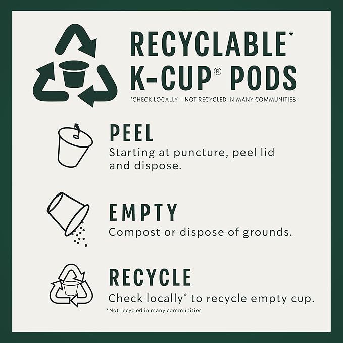 Starbucks K-Cup Coffee Pods, Flavored Hot or Iced Coffee, Variety Pack, 40 Keurig Pods