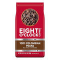 Eight O'Clock Coffee 100% Colombian Peaks Whole Bean Coffee, Medium Roast, 20 Ounce (Pack of 1) - Rich, Winey & Full Bodied