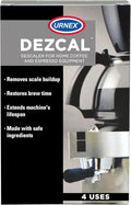 Descaling Powder Solution - 4 Uses - Activated Scale Remover for use with Keurig 1.0/2.0, Home Coffee and Espresso Machines, Kettles, Garment Steamers