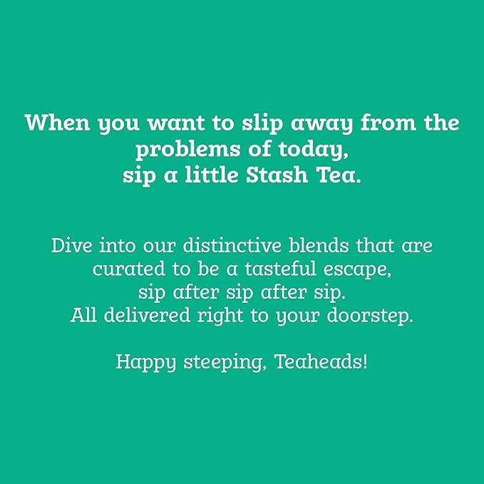 Stash Tea English Breakfast Black Tea - Caffeinated, Non-GMO Project Verified Premium Tea with No Artificial Ingredients, 20 Count (Pack of 6) - 120 Bags Total