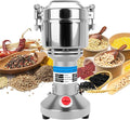 Grain Mill, 550g Flour Mill Grinder for Home, Electric Stainless Steel Grain Grinder for Wheat, Herbs, Nuts, Grains, Corn, Flour, Seasonings