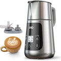 Dreo Milk Frother [Upgraded], All-in-1 Electric Foam Maker for Coffee, 15oz/450ml Automatic Foam Frother for Latte Art-level Microfoam, 30+ Drinks, Easy to Clean, Dishwasher Safe, LED display