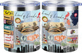 12oz Coffee Mug Illinois State Insulated Coffee Cups, United States Map Travel Mug Landmark, Birthday Gifts Cute Mugs with Lid and Straw Mothers Day Gifts