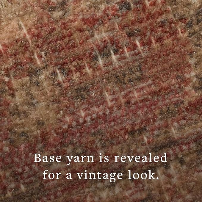 Loloi Amber Lewis Molly Collection MOL-09 Brick/Bark 2'-7" x 7'-9" Low Pile Runner Rug