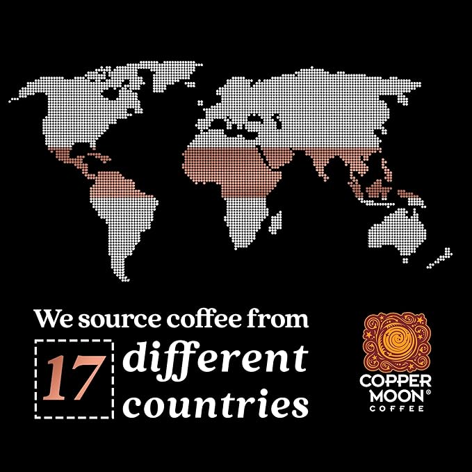 Copper Moon Single Serve Coffee Pods for Keurig K-Cup Brewers, Medium Roast, Tropical Coconut Blend, 12 Count(Pack of 3)
