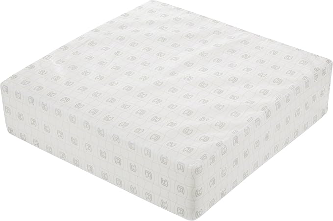 Classic Accessories Montlake Water-Resistant 25 x 25 x 5 Inch Square Outdoor Seat Cushion, Patio Furniture Chair Cushion, Heather Fern Green, Outdoor Cushion Cover