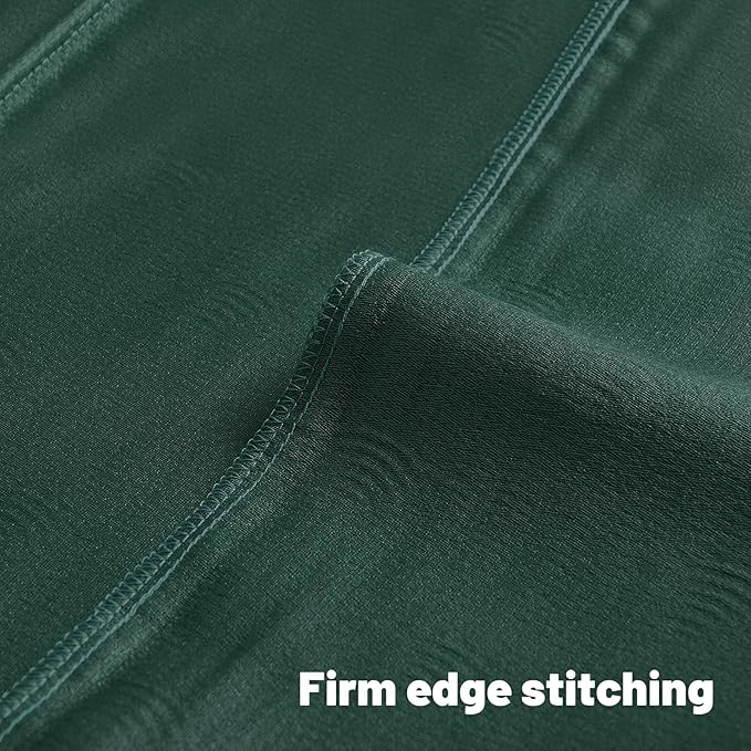 FUTEI Teal Chenille Decorative Throw Pillow Covers 24x24 Inch Set of 2,Soft Cozy Striped Geometric Patterns European Cushion Cases,Modern Home Decor for Couch Bed Living Room