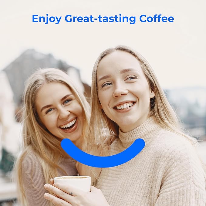 Waterdrop Coffee Water Filter, Replacement for De'Longhi® Filter, DLS C002 De'Longhi® Water Filter, ECAM/ETAM/EPAM Series, EC680/5, TÜV SÜD Certified (6 Packs）