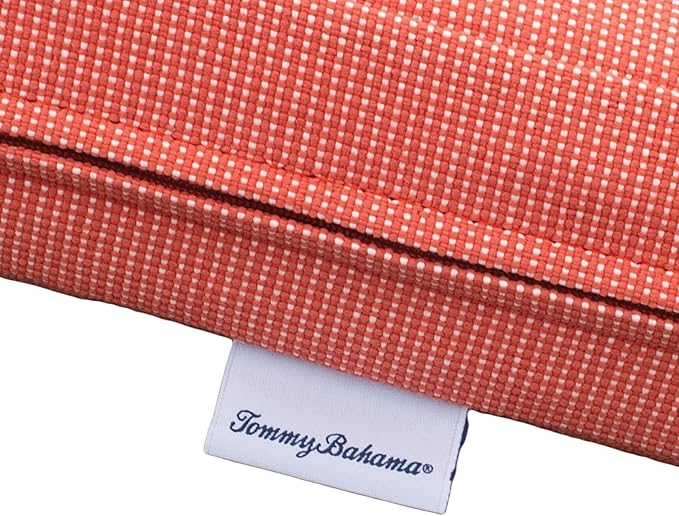 Tommy Bahama Bench Cushion, 48" X 19" X 2.5", Bamboo Bay Mango