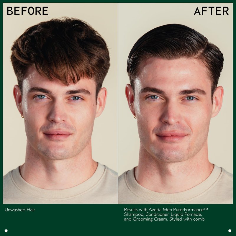 Aveda Men Pure-Formance Shampoo | Daily Lightweight Formula for Men’s Hair | Cleanses and Refreshes Hair and Scalp | Scalp Care | 96% Naturally Derived*, 10.1 Fl Oz