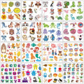 Aresvns Temporary Tattoo 340+ Designs,20 Sheets Cute Fake Tattoos, Waterproof, Non-toxic and Easy to Remove
