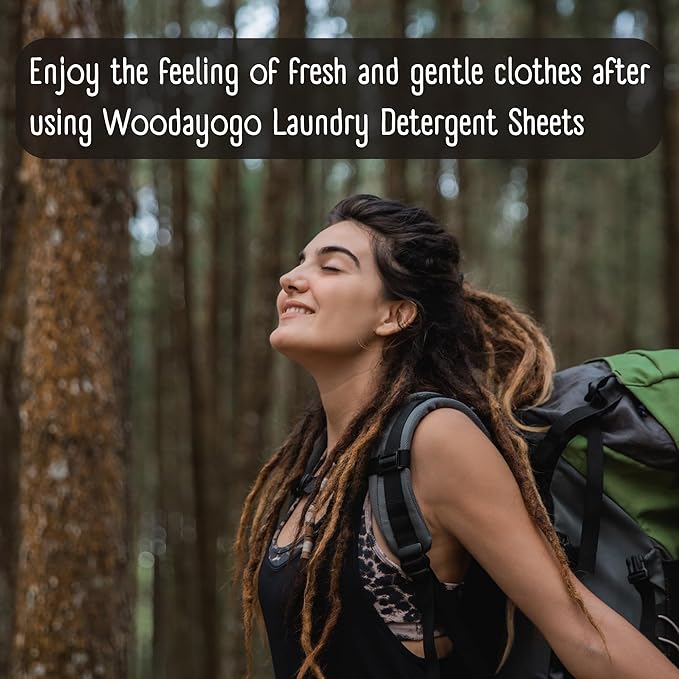 Laundry Detergent Sheets – Eco-Friendly, Hypoallergenic, Plant-Based Detergent for Sensitive Skin, Recycled Packaging, Liquid-Free Travel-Friendly Laundry Soap Strips (Up to 160 Loads, 80 Sheets)