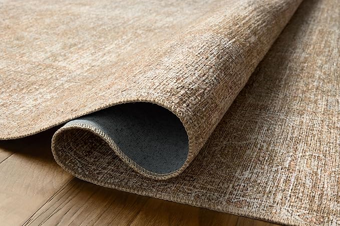 Loloi Amber Lewis Cambria Collection CBR-06 Multi/Natural 8'-6" x 11'-6" Area Rug Jute, Neutral, Vintage Style, Antique Tone, Living, Bedroom, Dining, Carpet