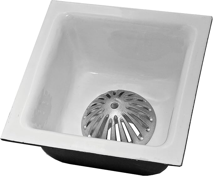 Floor Sink Strainer, Floor Drain Strainer, Heavy Duty Aluminum Dome Drain Cover, Floor Drain Cover for Restaurant, Home, Garden, Kitchen, Bar, Buffet or Food Service 5-1/2" W x 2-1/4"H(3PCS)