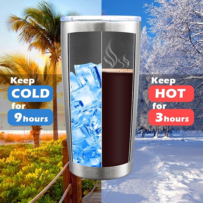 20oz Tumbler Bulk Stainless Steel Tumblers with Lid Vacuum Insulated Double Wall Travel Coffee Mug Powder Coated Tumbler Cup for Hot and Cold Drinks(Stainless Steel, 12 pack)