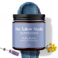 The Tallow Studio Deep Sleep Magnesium Moisturizer with Grass Fed Beef Tallow Balm — Magnesium Cream for Sore Muscles, Relaxation Support — Organic Lavender & Blue Tansy — All Ages, Eczema — 2 oz
