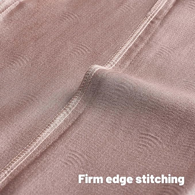 FUTEI Pink Chenille Decorative Throw Pillow Covers 26x26 Inch Set of 2,Soft Cozy Striped Geometric Patterns Euro Pillow Sham,Modern Home Decor for Couch Bed Living Room