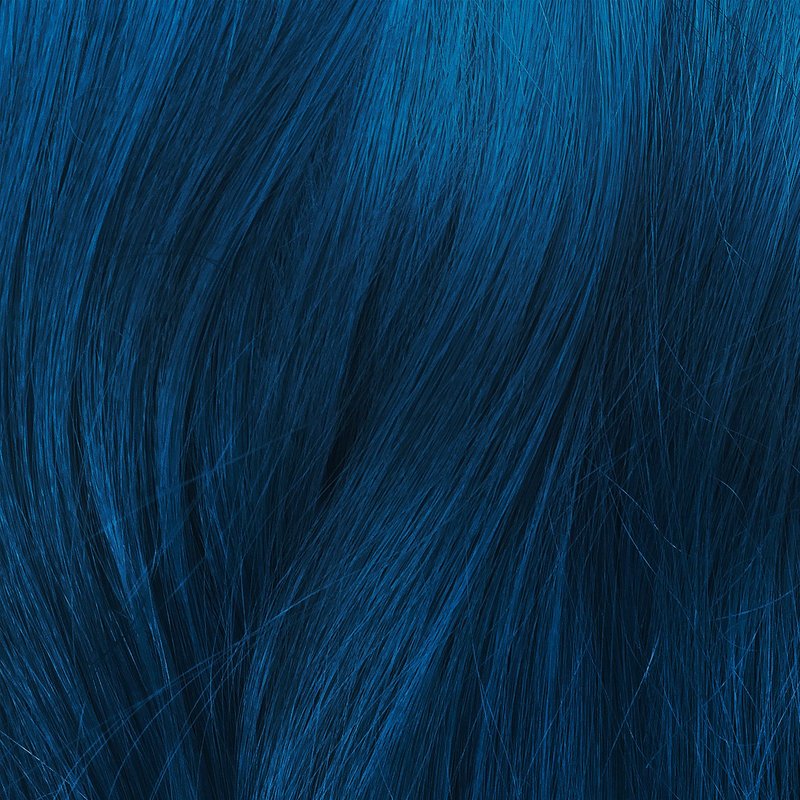 Lime Crime Full Coverage Unicorn Hair Dye, Blue Smoke - Damage-Free Semi-Permanent Hair Color Conditions & Moisturizes - Temporary Hair Tint Kit Has A Sugary Citrus Vanilla Scent - Vegan