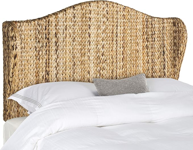 SAFAVIEH Home Collection Nadine Natural Winged Headboard, Queen