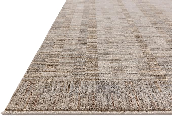 Loloi Amber Lewis Cali Collection CIL-05 Natural/Multi 2'-7" x 10'-0", .25" Pile Height, Runner Rug