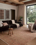 Loloi Amber Lewis Molly Collection MOL-09 Brick/Bark 2'-7" x 7'-9" Low Pile Runner Rug