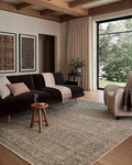 Loloi Amber Lewis Molly Collection MOL-04 Navy/Blush 2'-3" x 3'-10" Low Pile Accent Rug