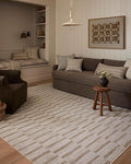 Loloi Amber Lewis Cali Collection CIL-04 Ivory/Tobacco 11'-6" x 15'-7", .25" Pile Height, Area Rug