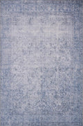 Loloi Loren Collection LQ-09 Slate 7'-6" x 9'-6" Area Rug