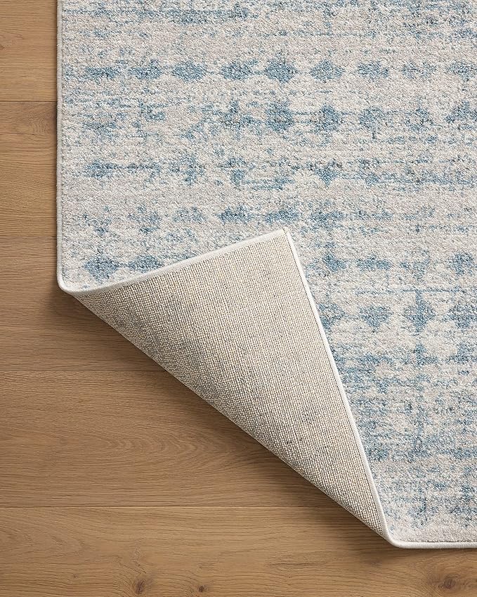 Loloi Kamala Collection KAM-04 Sky/Dove 11'-2" x 15'-7" Area Rug