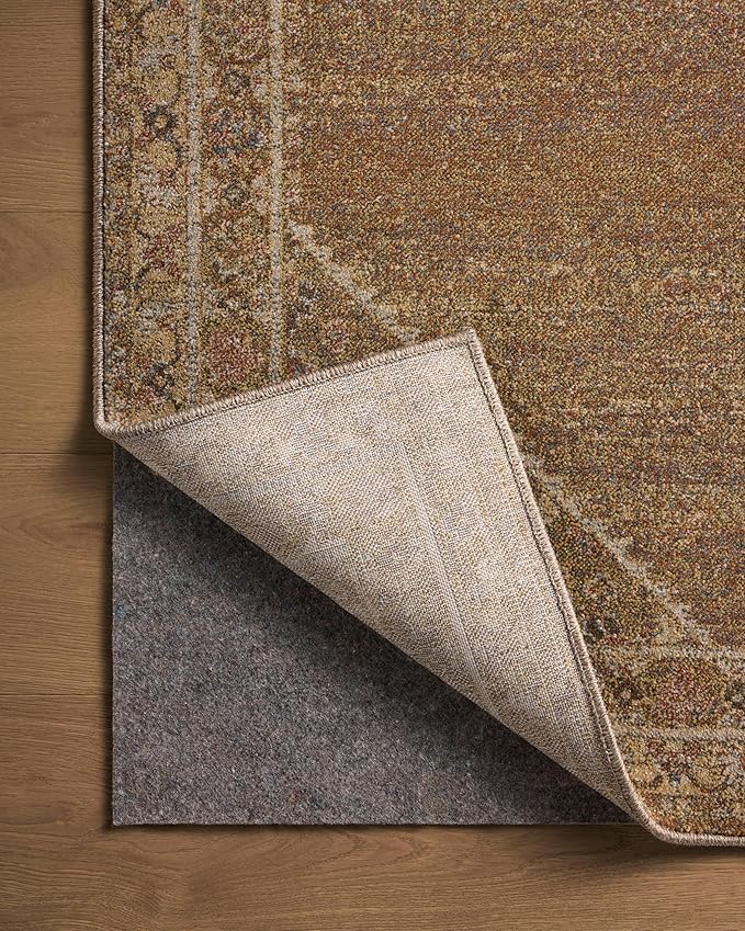 Loloi Magnolia Home by Joanna Gaines Mona Collection MOA-04 Sunset/Natural 7'-6" x 10' Area Rug