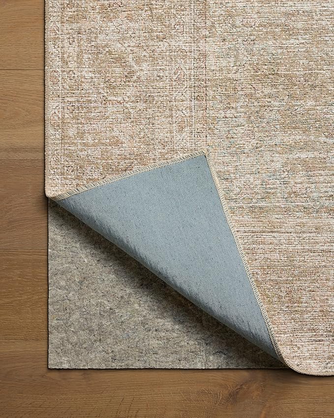 Loloi Amber Lewis Cambria Collection CBR-06 Multi/Natural 2'-0" x 5'-0" Accent Rug Jute, Neutral, Vintage Style, Antique Tone, Living, Bedroom, Dining, Carpet