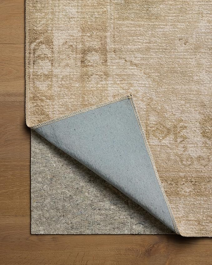 Loloi Amber Lewis Cambria Collection CBR-04 Natural/Jade 7'-6" x 9'-6" Area Rug Jute, Neutral, Vintage Style, Antique Tone, Living, Bedroom, Dining, Carpet