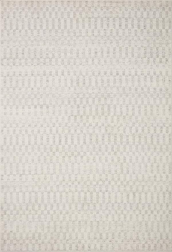 Loloi Kamala Collection KAM-05 Ivory/Grey 2'-7" x 10'-0" Runner Rug