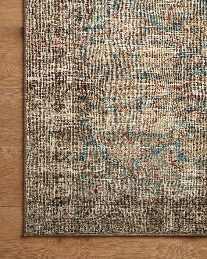 Loloi Amber Lewis Morgan Collection MOG-04 Sea/Sage 11'-6" x 18' 38" Thick Area Rug feat. CloudPile, Neutral, Room Décor, Vintage Inspired, Livingroom, Bedroom, Dining Area
