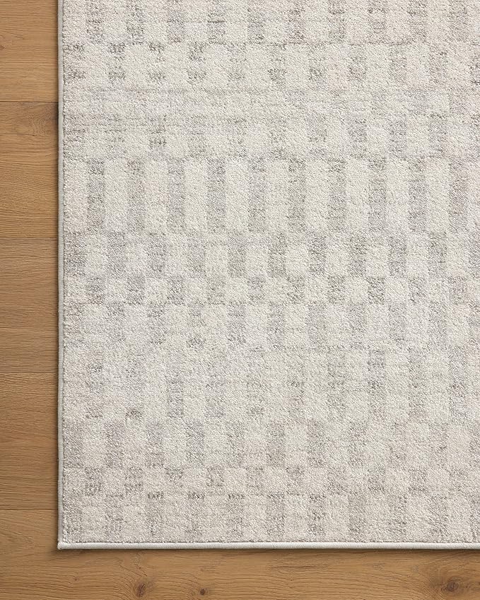 Loloi Kamala Collection KAM-05 Ivory/Grey 2'-7" x 10'-0" Runner Rug